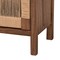 Bali & Pari Holitz Modern Bohemian Walnut Brown Finished Bayur Wood Nightstand 236-13341-ZORO - alternate 4